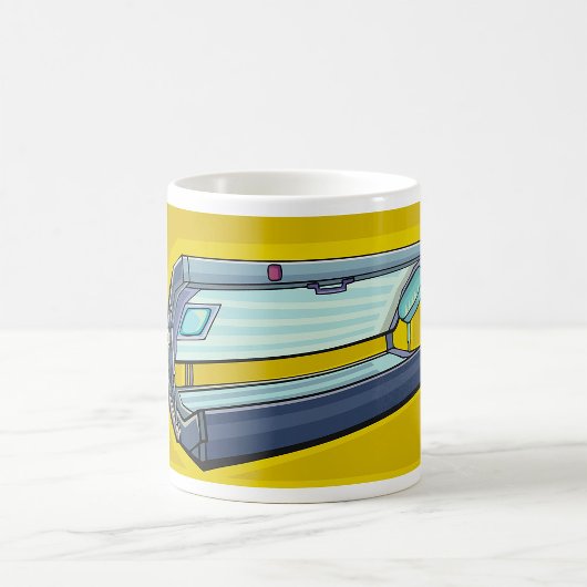 Mug Lit de bronzage Spa Rétro