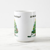 Mug "Lit for the Holidays" - Canon de Noël Cadeau (Centre)