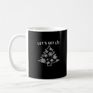 Mug Lit Noël Arbre de Noël Lumières de vacances Essent