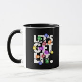 Mug Lit Noël tenue classique (Gauche)