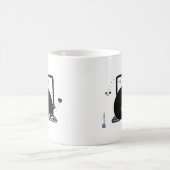 Mug Lit pour chat pour ordinateur portable (Tuxedo - N (Centre)