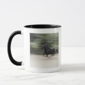 Mug L'Italie, Latium, galoper de cheval de Maremma (Gauche)