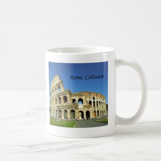 Mug L'Italie, Rome, Colisé romain (St.K.) (Droite)