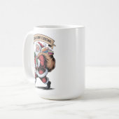 Mug Literary Christmas Book lover Gift add name (Devant gauche)