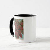 Mug Lithographie de Chromo de Fruit de LoganberriesÉta (Devant gauche)