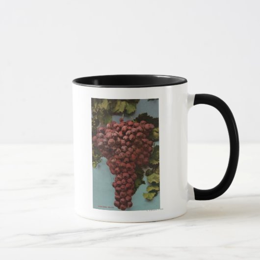 Mug Lithographie de Chromo de Fruits de Californie (Droite)