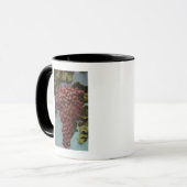 Mug Lithographie de Chromo de Fruits de Californie (Devant gauche)