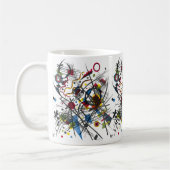 Mug Lithographie de Vierte Bauhausmappe par Kandinsky (Gauche)