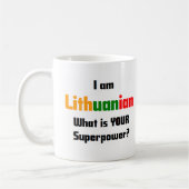 Mug lithuanian (Gauche)
