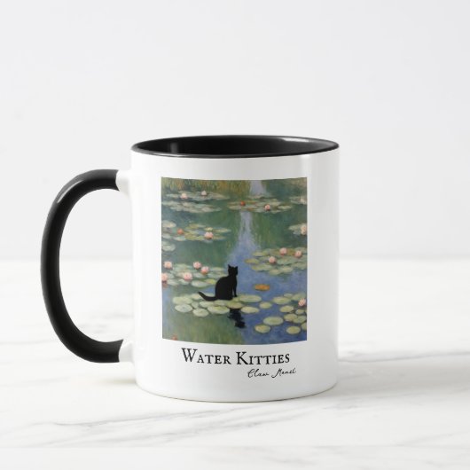 Mug Lits d'eau Monet Claw Pond de chat (Gauche)