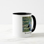 Mug Lits d'eau Monet Claw Pond de chat (Devant droit)
