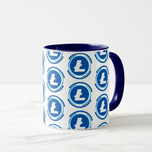 MUG LITTÉCOINE CRYPTOCURANCE (Devant droit)