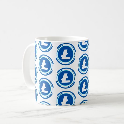 MUG LITTÉCOINE CRYPTOCURANCE (Devant gauche)