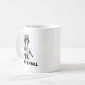 Mug Litter’s Full Funny Cat Christmas Humor Quote Long (Devant gauche)