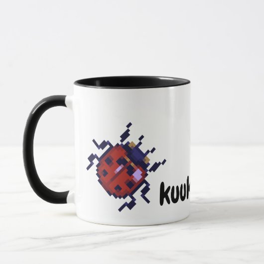 Mug littère de pixel (Gauche)