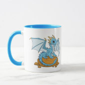 Mug Little Blue Dragon (Gauche)