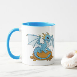 Mug Little Blue Dragon