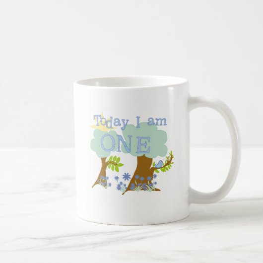 Mug Little Bluebird 1er Anniversaire Tshirts et cadeau (Droite)