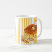 Mug Little Cat & Walnut bread (Devant droit)