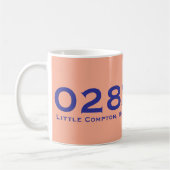 Mug Little Compton, code postal RI - 02837 - Sakonnet, (Gauche)