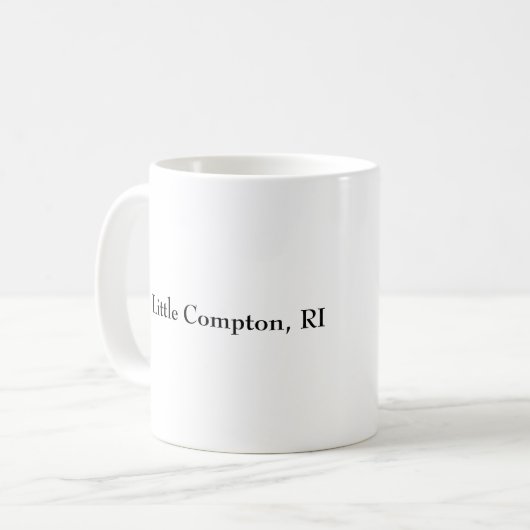 Mug Little Compton, RI - L'été comme il devrait être (Devant gauche)