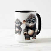 Mug Little Cute Gorilla (Devant droit)