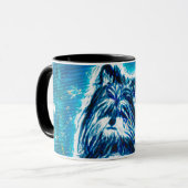 Mug Little Doggy en bleu (Devant gauche)