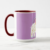 Mug Little Elephant Boho Nom personnalisé (Gauche)