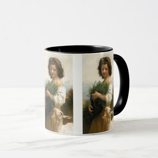Mug Little Esmeralda par William-Adolphe Bouguereau (Devant droit)