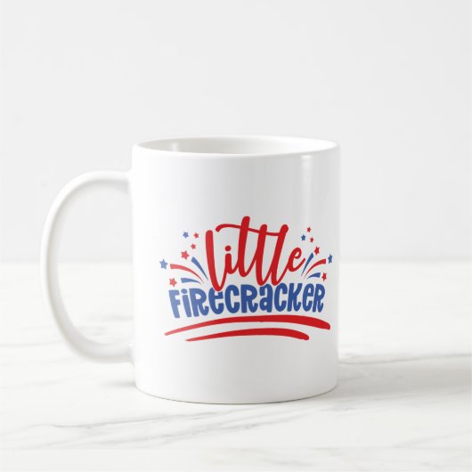 Mug Little Firecracker 4 juillet (Gauche)