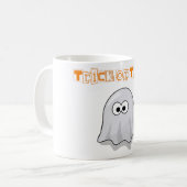 Mug Little GHOST à Halloween, Trick ou Treat? (Devant gauche)