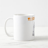 Mug Little GHOST à Halloween, Trick ou Treat? (Gauche)