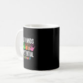 Mug Little Hands Big Potential Enseignant en prématern (Devant gauche)