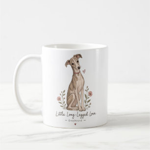 Mug Little Long-Legged love - Cute Greyhound Dog Shirt