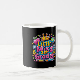 Mug Little Miss 1st Grader - Premier Jour De L'École O