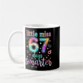 Mug Little Miss 67 Days Smarter 67 Days Of School Six  (Gauche)