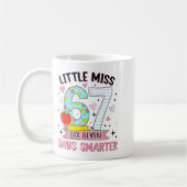 Mug Little Miss 67 Days Smarter Coquette Bow 67th Day (Gauche)