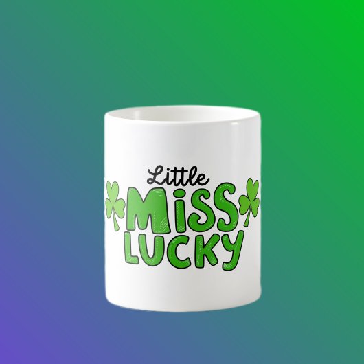 Mug Little Miss Lucky - Cute Shamrock