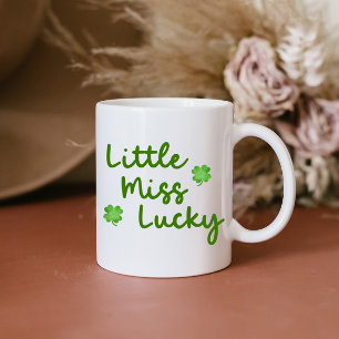 Mug Little Miss Lucky St Patrick's Day Green Coffee Mu