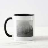 Mug Little Missouri Butte Beyod Champ et arbres (Gauche)