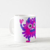 Mug Little Monster Animal Drawing (Devant gauche)