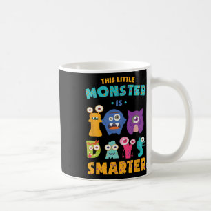 Mug Little Monster Est 100 Jours Smarter School Kids L