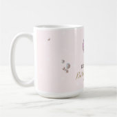 Mug Little Pearl Seashells Diamonds Dots Baby Shower (Gauche)