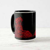 Mug Little red Dragon (Devant gauche)
