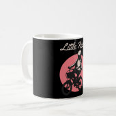 Mug Little Rider - Retro Biker Design (Devant gauche)