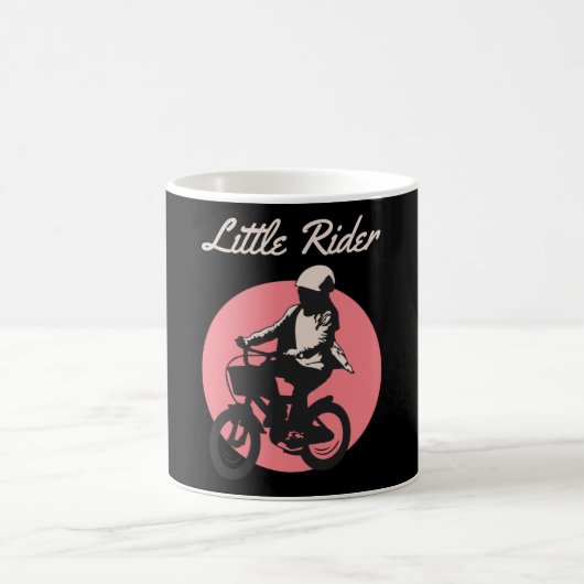 Mug Little Rider - Retro Biker Design (Centre)
