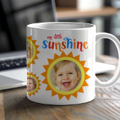 Mug Little Sunshine Milestone Photo bébé