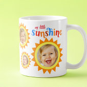 Mug Little Sunshine Milestone Photo bébé
