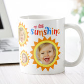 Mug Little Sunshine Milestone Photo bébé