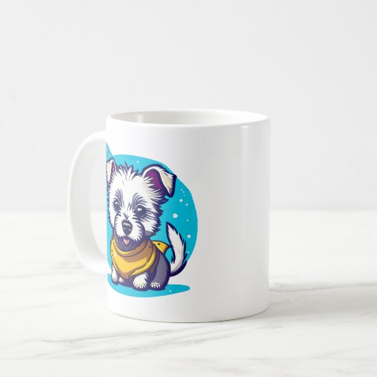 Mug Little Westie (Devant gauche)